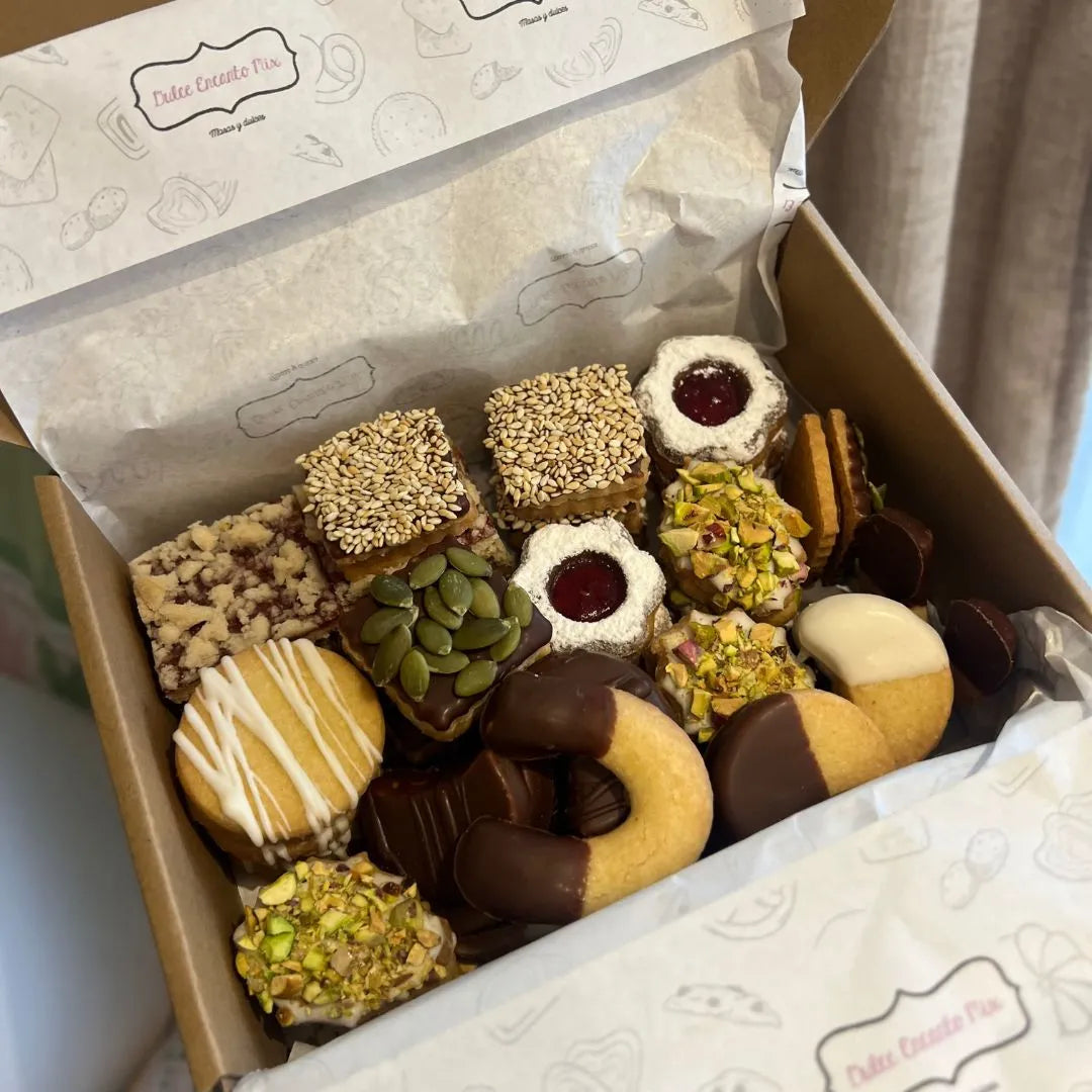 Galletas Artesanales Dulce Encanto Mix - Caja 40 unidades